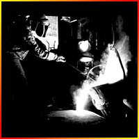 Pour gate of an anvil mold Pour gate of an anvil mold